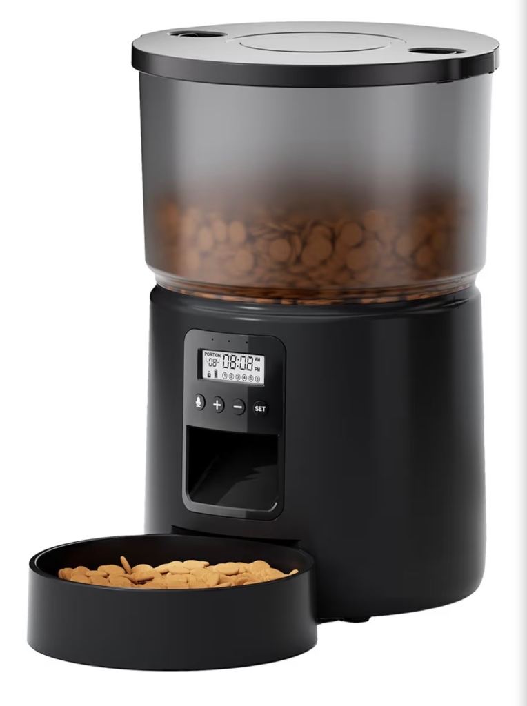 Automatic Cat Feeder Dry Food with Timer