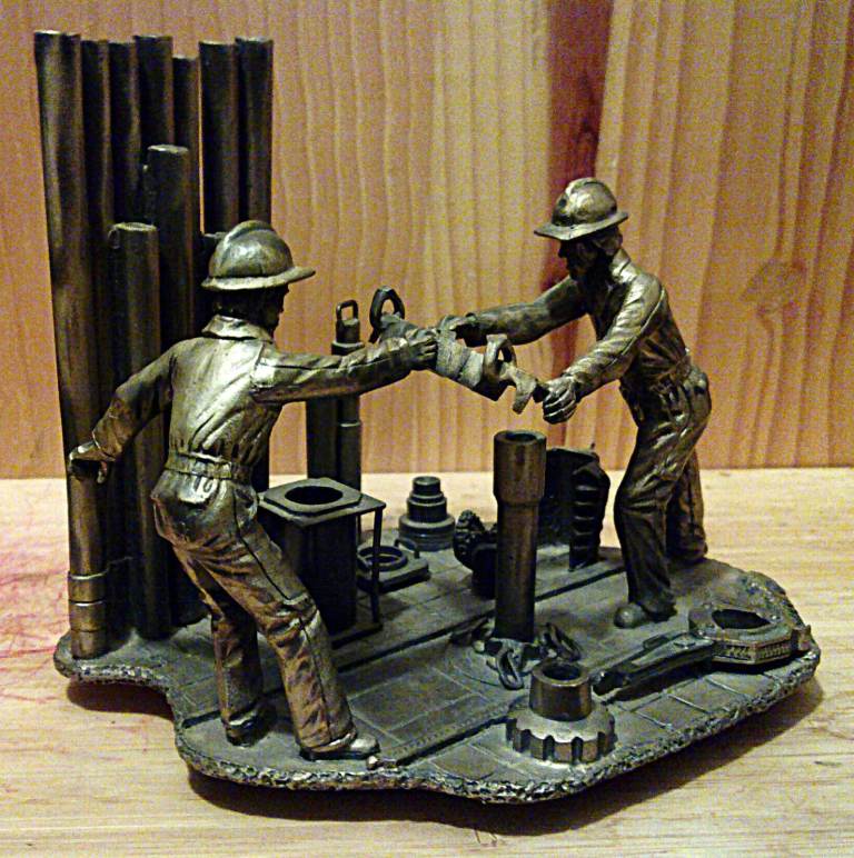 Rare Vintage Limited Edition "THE ROUGHNECKS" by Evergreen