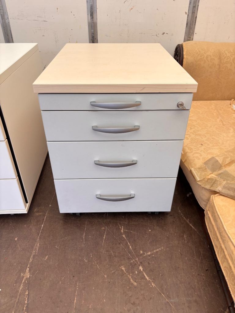 Under desk cabinets with keys like new 