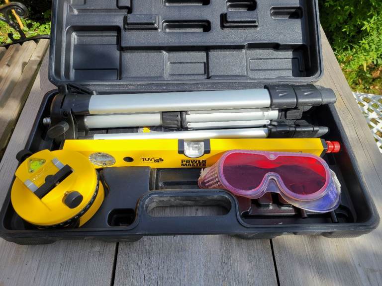 Old style laser level 