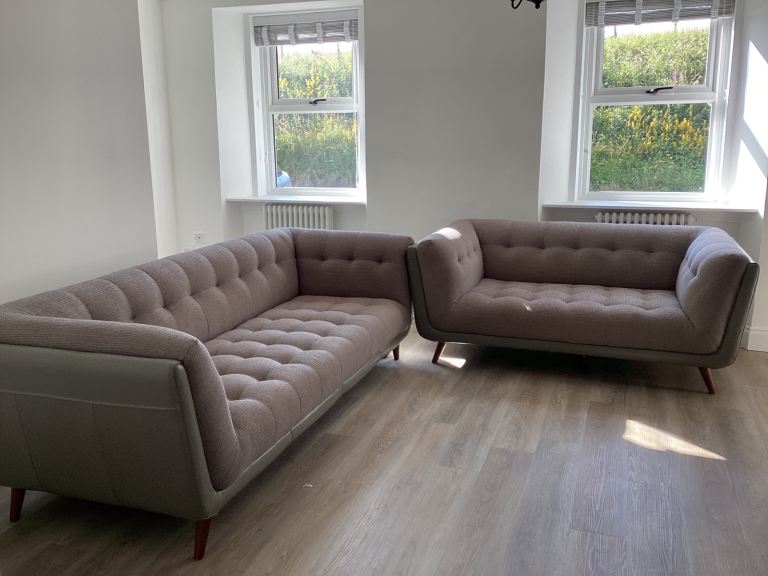 3 seater and 2 seater sofas