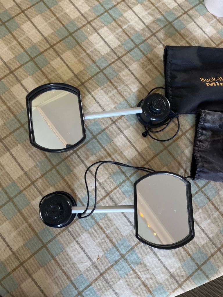 Caravan towing mirrors