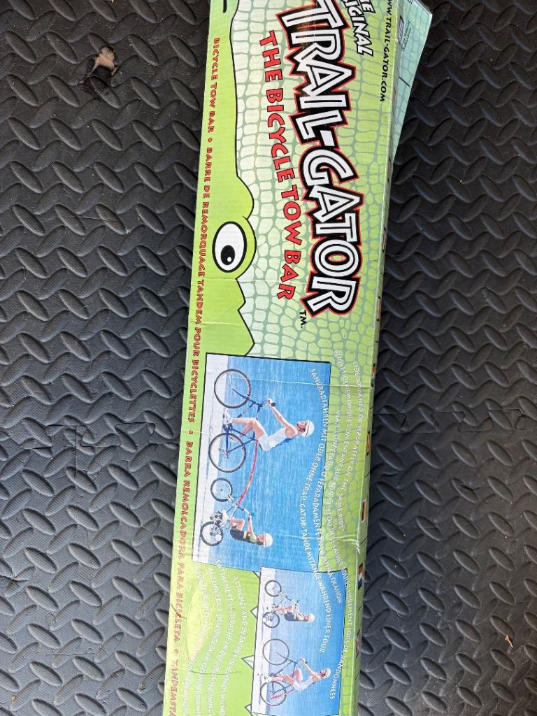 Free - bicycle tow bar