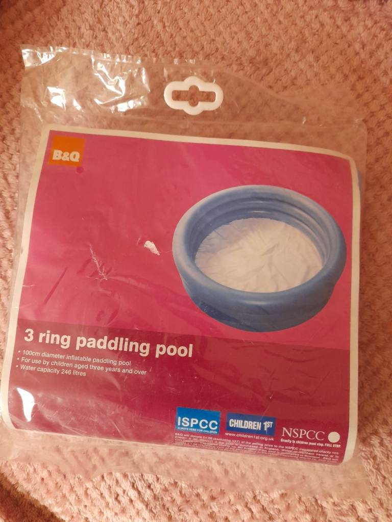 b and Q  3 ring paddling pool