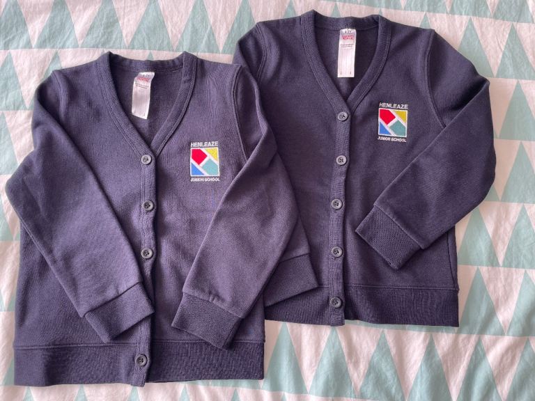 Henleaze Junior Schools Cardigans 6/7 Years