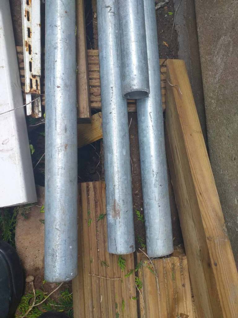 Galvanised Tube Pipe 48mm x4mm