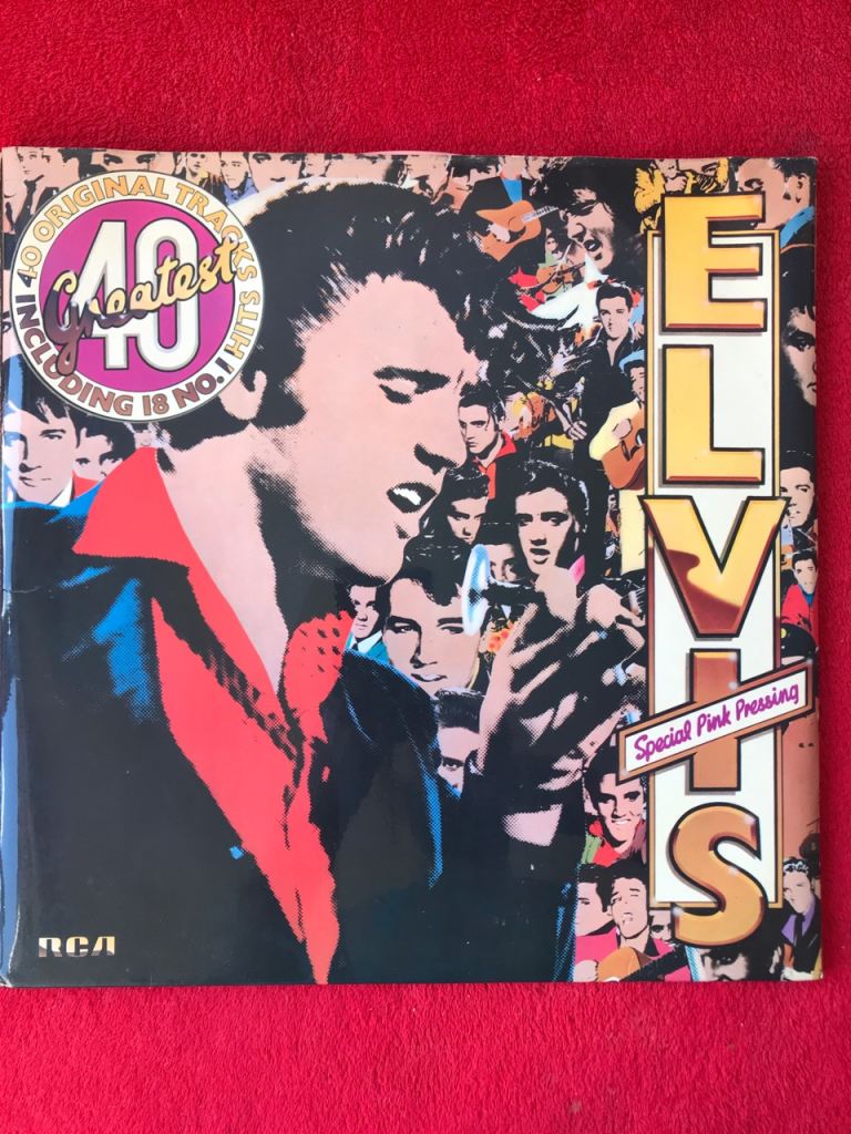 Elvis Presley 40 Greatest Hits - Special Pink Pressing Vinyl