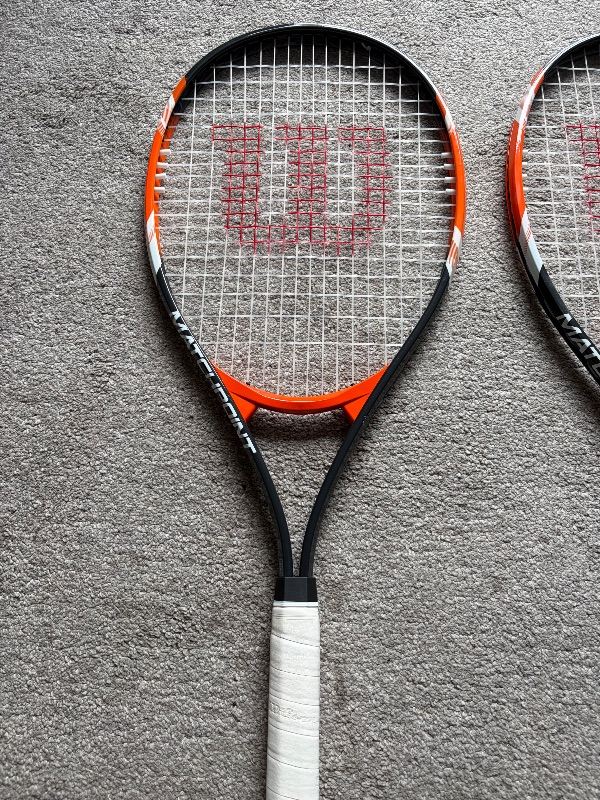 Pair of Wilson Tennis Rackets – Good Condition
