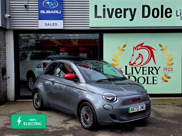 2022 Fiat 500e C 42kWh RED Auto 2dr Convertible Electric Automatic