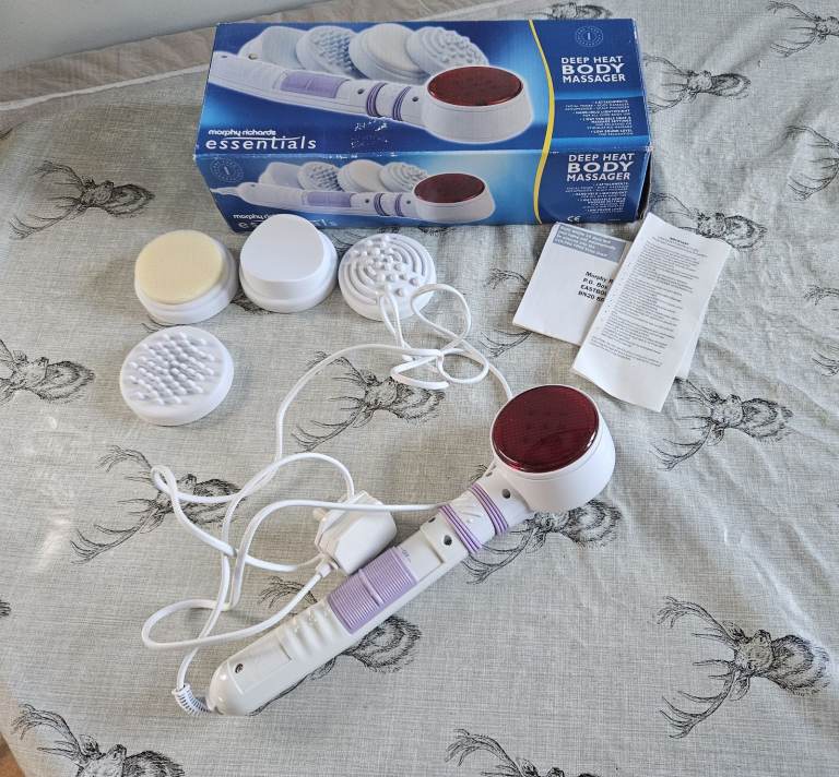 Morphy Richards Deep heat body massager - used once