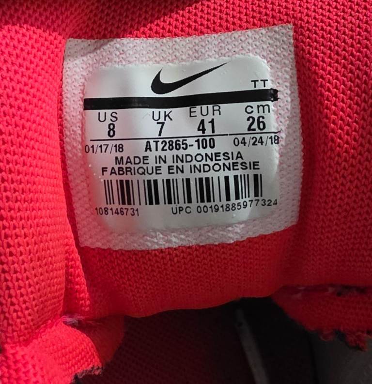 Nike Air Max 95 OG Solar Red uk 7