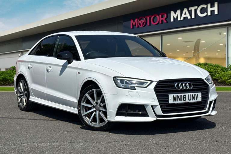 2018 Audi A3 1.5 TFSI CoD Black Edition S Tronic Euro 6 (s/s) 4dr Saloon Automatic