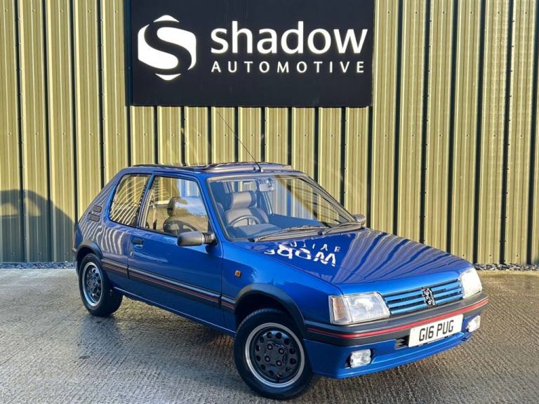 1990 Peugeot 205 1.6 GTi 3dr HATCHBACK PETROL Manual