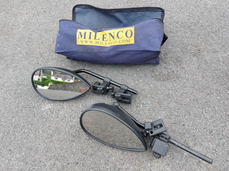 Milenco teardrop towing mirrors