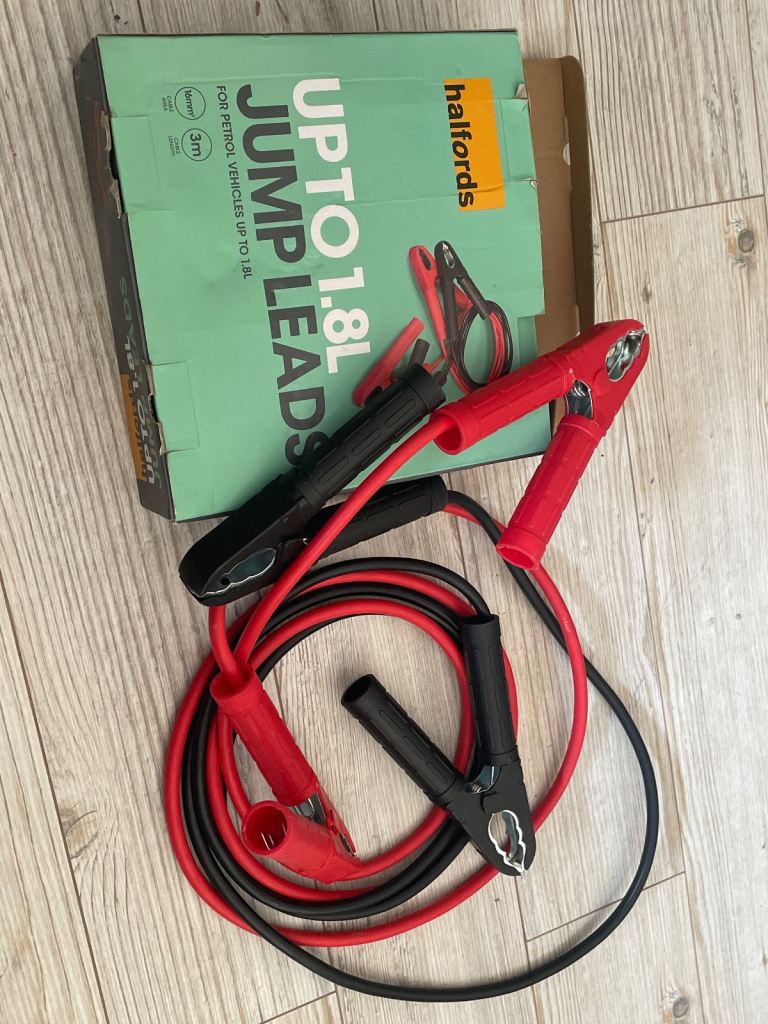 Halfords Jump Leads, 3m