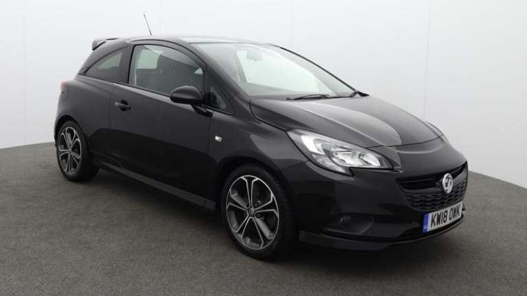 2018 Vauxhall Corsa 1.4i Turbo 150 BHP Black Edition Hatchback 3dr Petrol Manual Manual Hatchback...