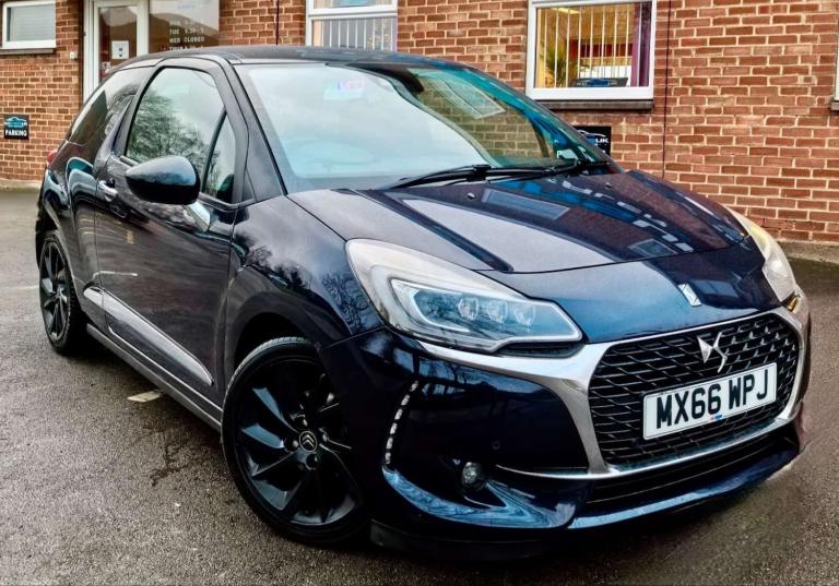 2016 DS Automobiles DS 3 1.6 DS3 Prestige Blue HDi S/S 3dr - £20 Road Tax - Full Service History!...
