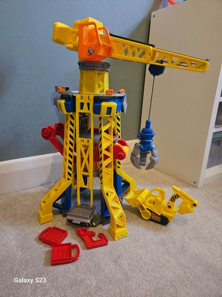 Paw patrol Rubble Crane tower