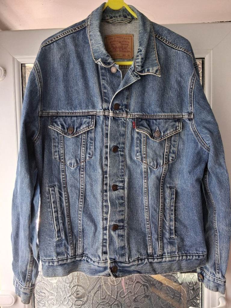 Levi's Denim Jacket XL – Blue, Good Condition