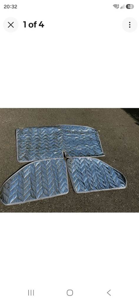 Thermal blackout window covers VW T6.1