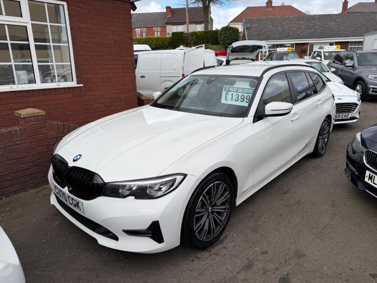 2021 BMW 330D MHT SPORT TOURING AUTO XDRIVE WHITE ESTATE 4WD 3.0 DIESEL POLICE