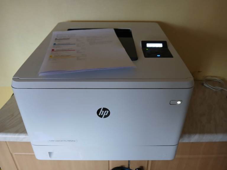 image for HP Laserjet pro M452nw PRINTER