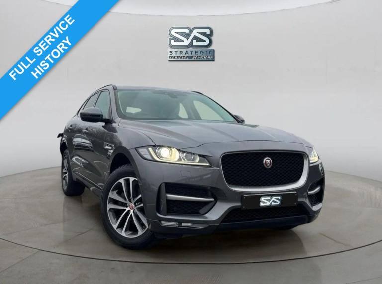 2017 Jaguar F-Pace 2.0 D180 R-Sport SUV 5dr Diesel Auto Euro 6 (s/s) (180 ps) ESTATE Diesel Autom...