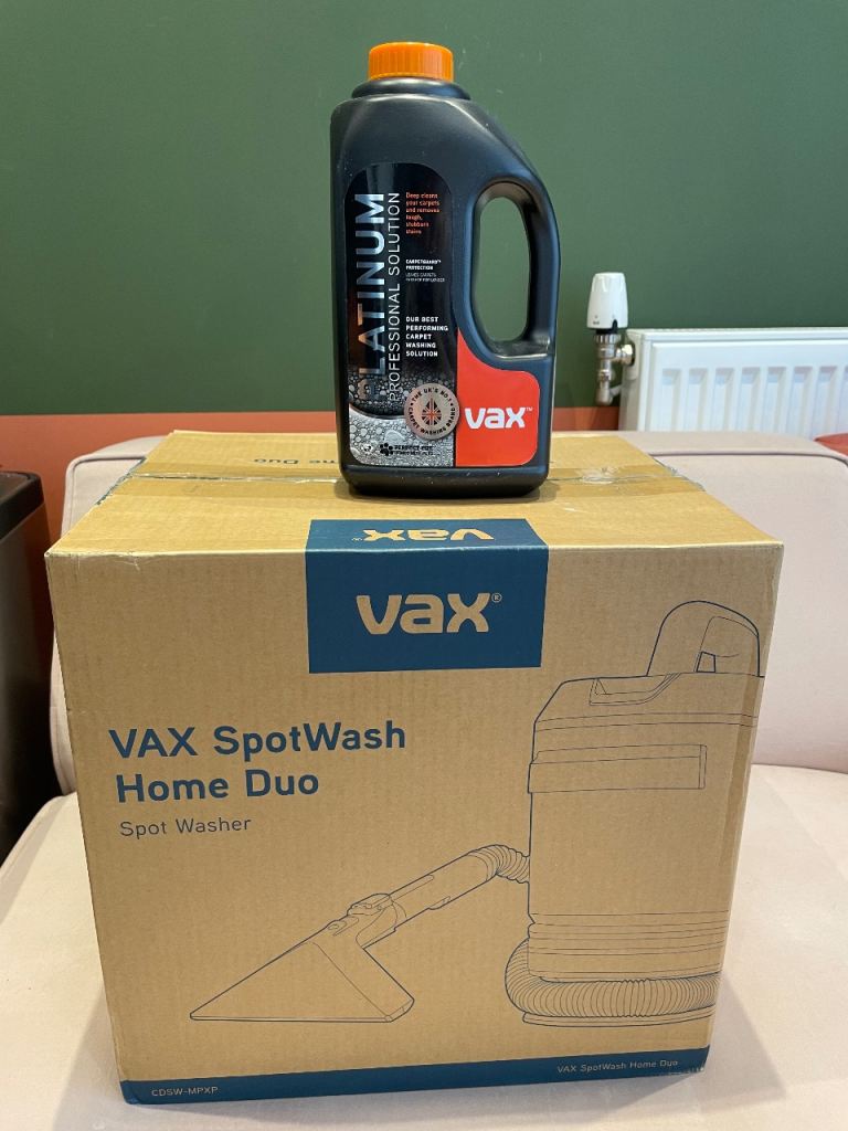🧼 BRAND NEW Vax SpotWash Carpet Cleaner Bundle + FREE Solution – £120