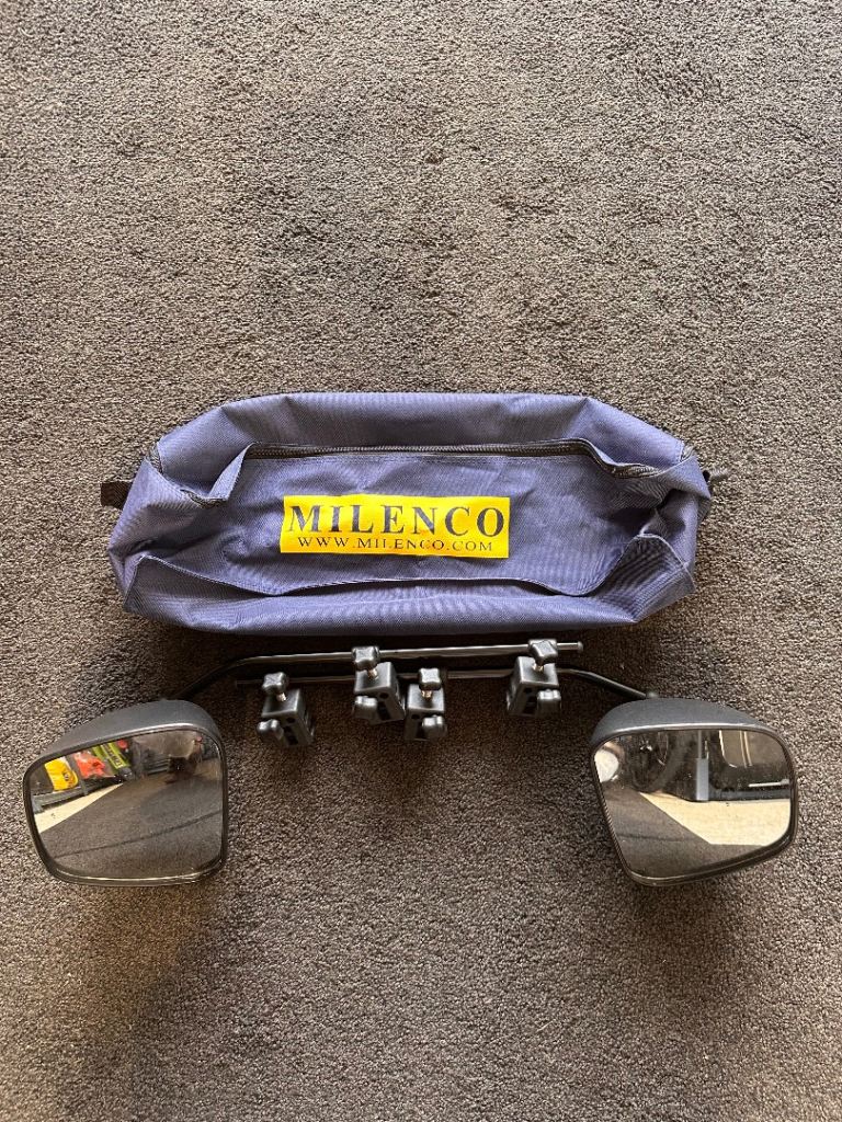 Milenco Grand Aero 4 Towing Mirrors Standard Glass