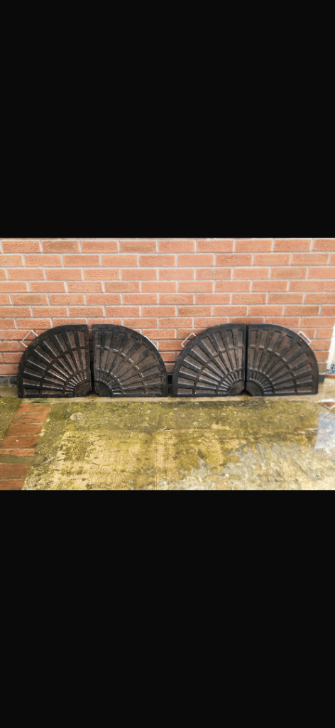 Parasol Base Weights x 4 