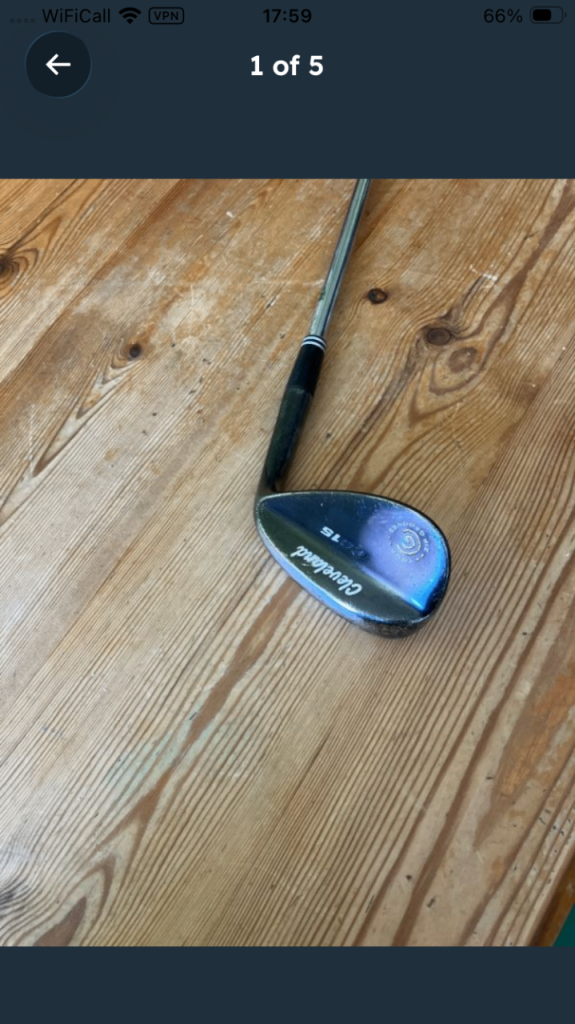 Cleveland 52 wedge 