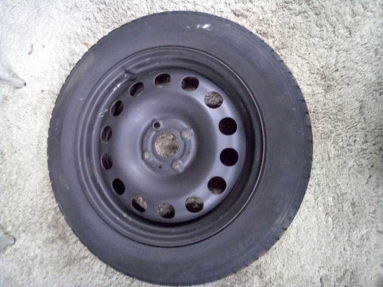 Mini R55, R56 etc  15" Steel wheel with tyre. 