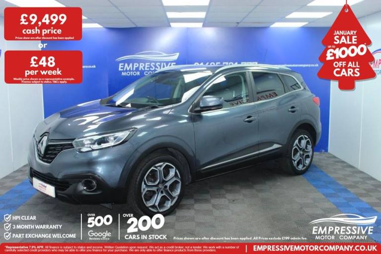2019 19 RENAULT KADJAR 1.3 TCE DYNAMIQUE S NAV SUV 5DR PETROL MANUAL EURO 6 (S/S