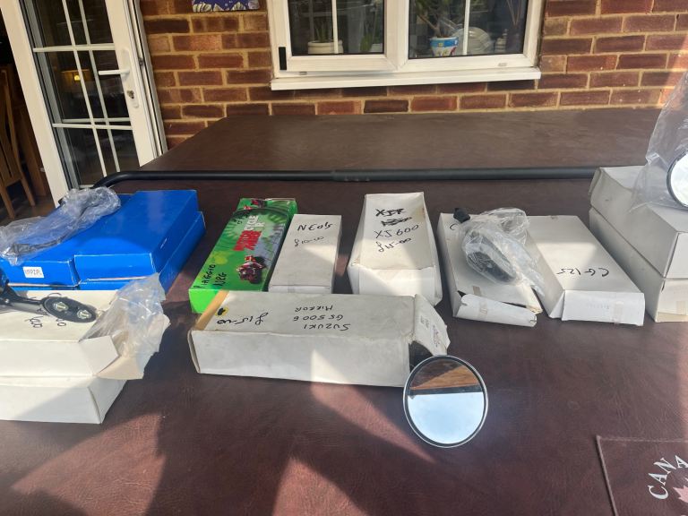 MOTORCYCLE/SCOOTER MIRRORS JOB LOT 