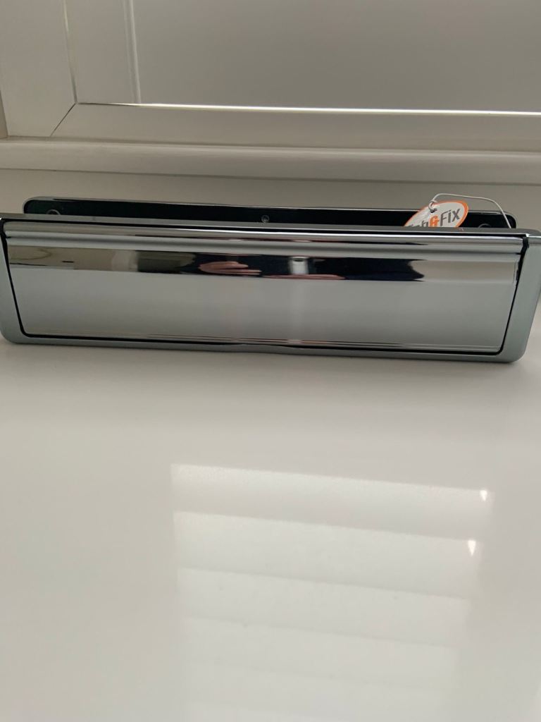 ERA Fab & Fix Nu Hardex Chrome  Nu Mail Letterplate