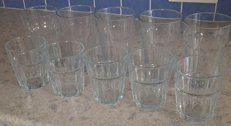 Ikea Pokal glasses