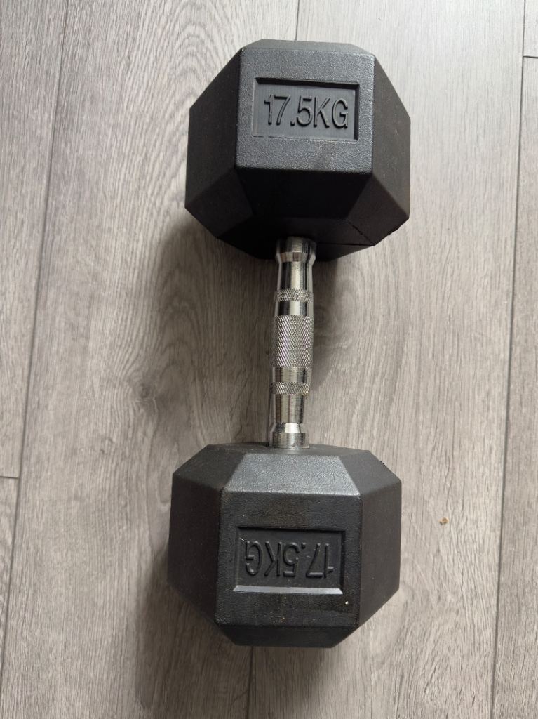 17,5 kg single dumbbell