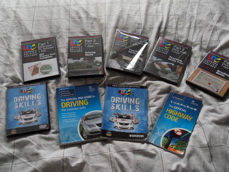 Driving Theory Test & Skills DVDs and Books would a make great Christmas present