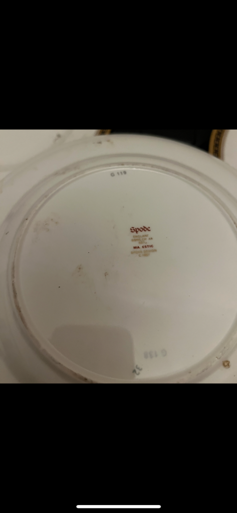 Spode small dinner plate 