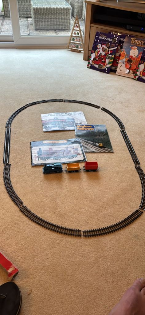 Hornby Clockwork Train Set, circa 1970s
