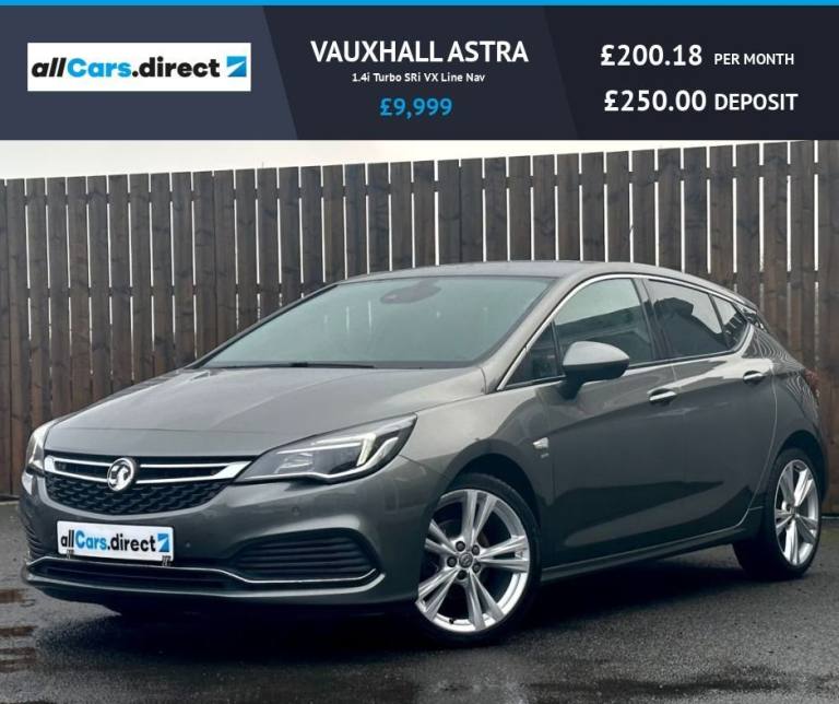 2019 Vauxhall Astra 1.4T 16V 150 SRi Vx-line Nav 5dr HATCHBACK PETROL Manual