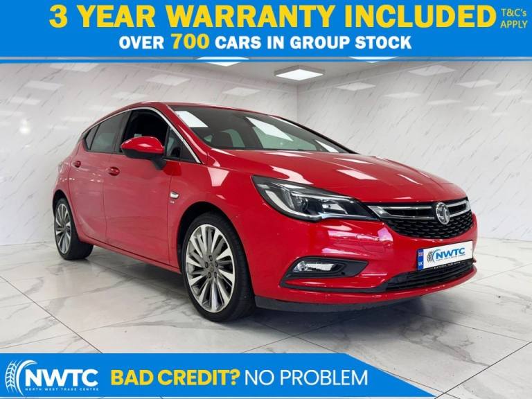 2017 Vauxhall Astra 1.4T 16V 150 SRi Nav 5dr HATCHBACK PETROL Manual