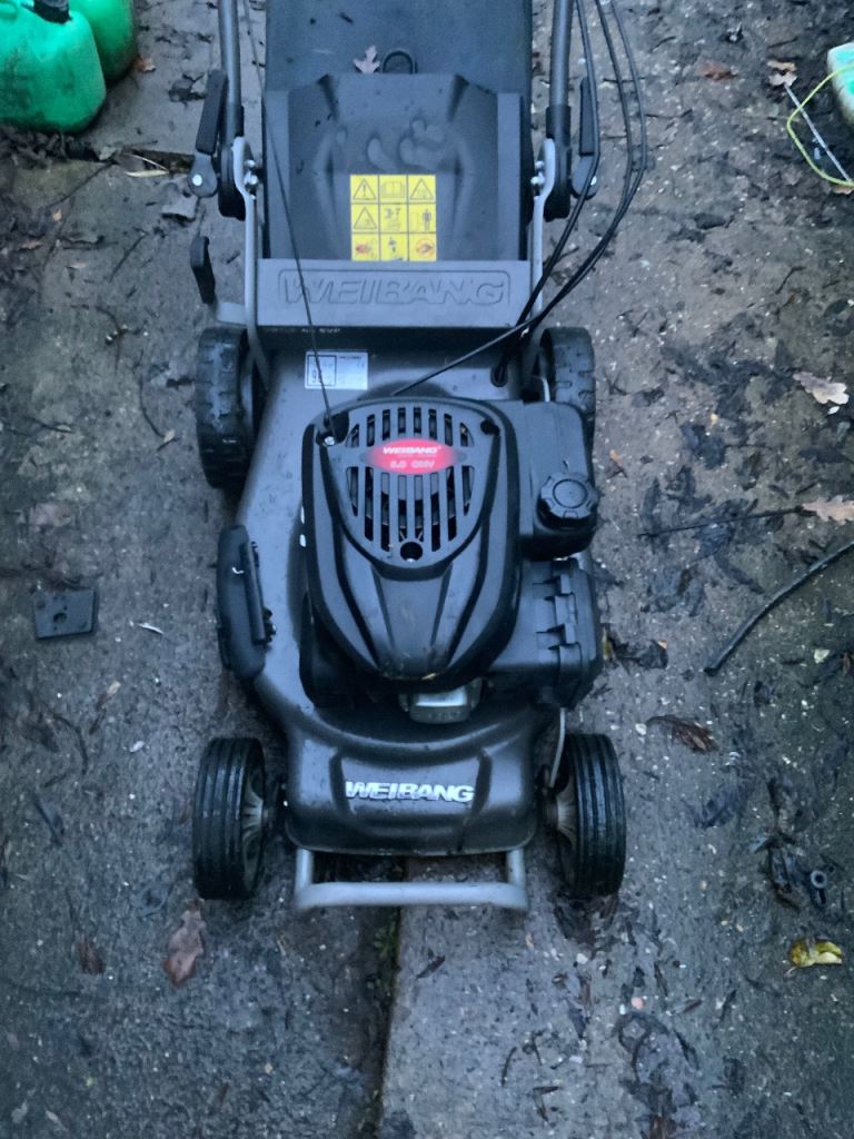 Weibang petrol self propelled lawnmower 