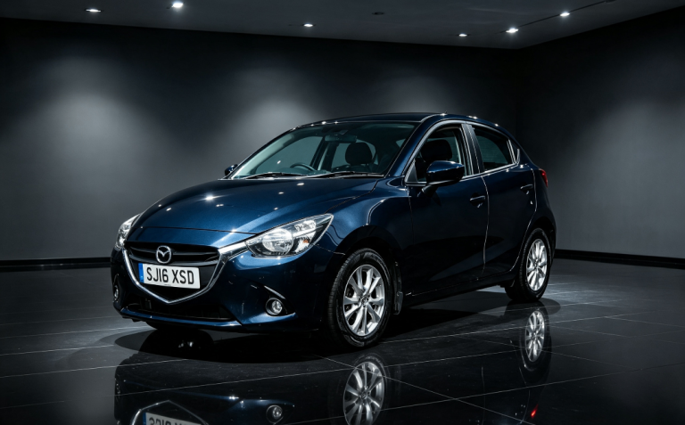 Mazda 2 Hatchback Blue – Good Condition, Low Mileage