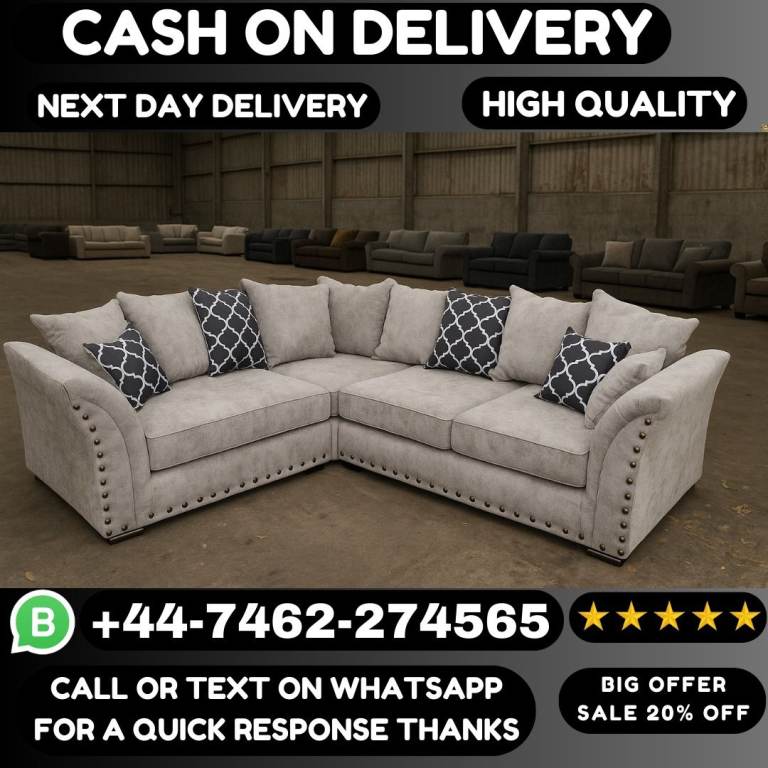 Harrison Collection – Corner and 3+2 Sofas Available