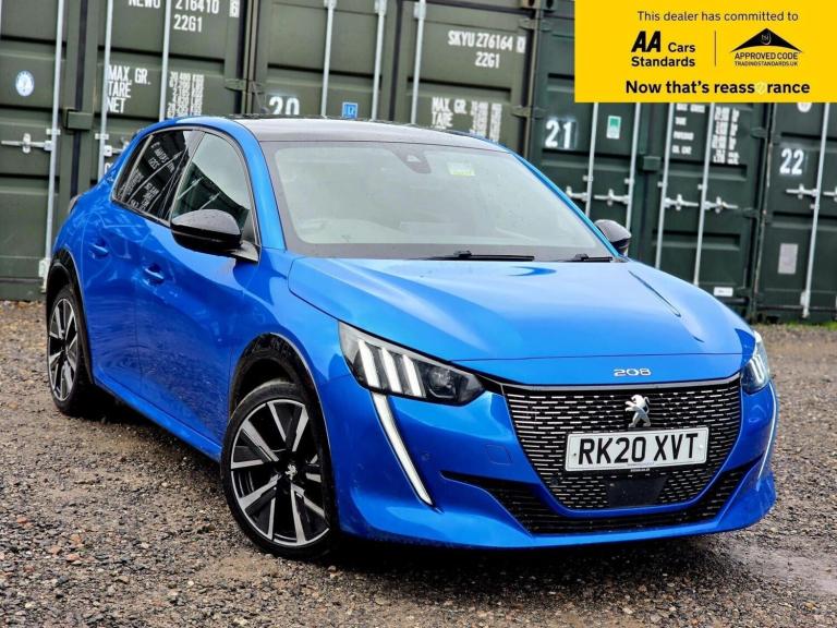 2020 Peugeot 208 1.2 PureTech GT Line Hatchback 5dr Petrol EAT Euro 6 (s/s) (130 ps) Hatchback Pe...