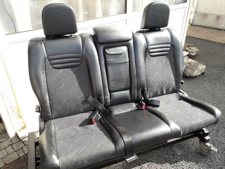 Split / Folding Half Leather Seat