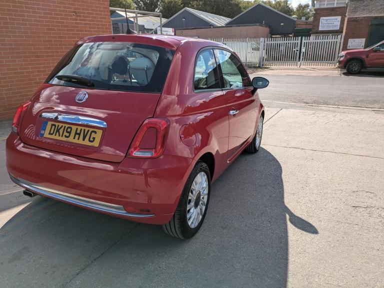 2019 Fiat 500 1.2 Lounge 3dr HATCHBACK Petrol Manual