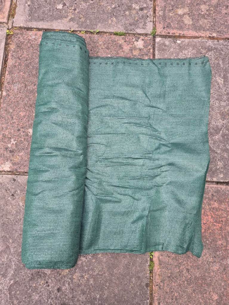 Shade and privacy netting 