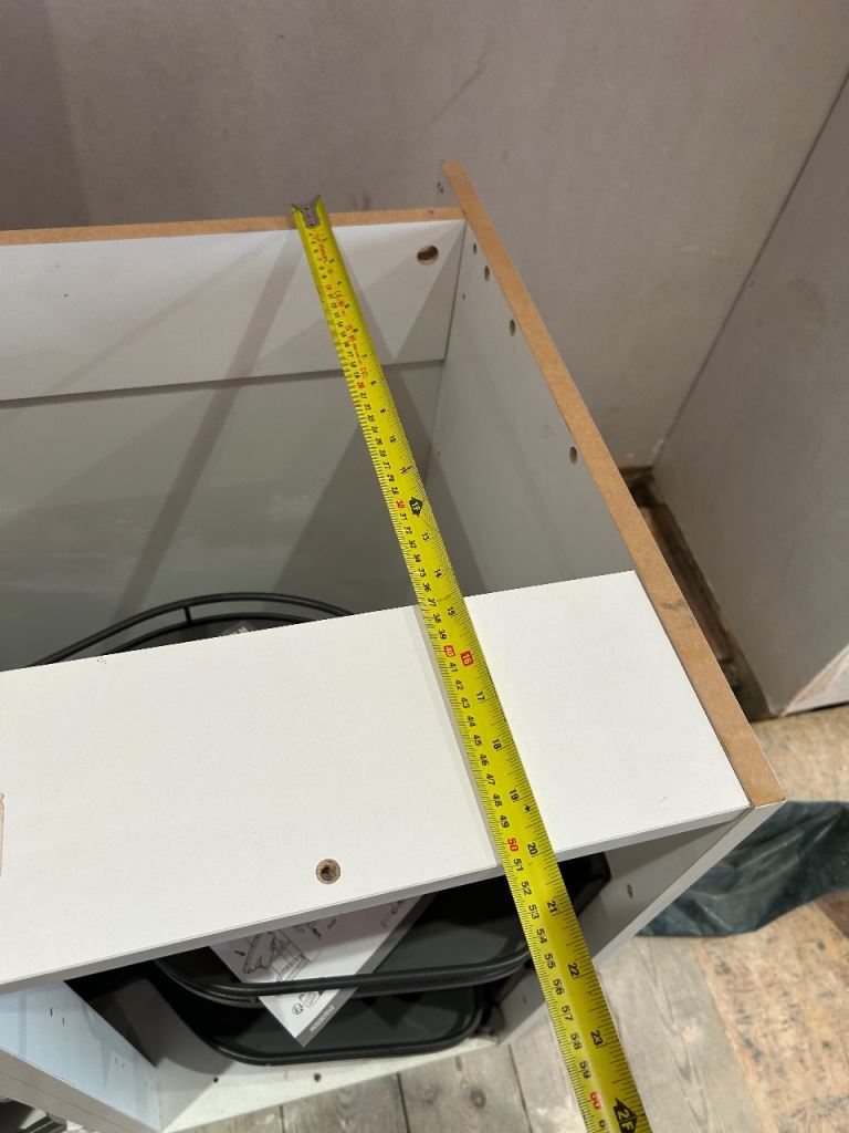 Base pull out cabinet